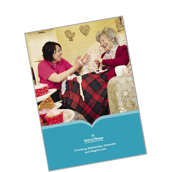 Belford House care home brochure