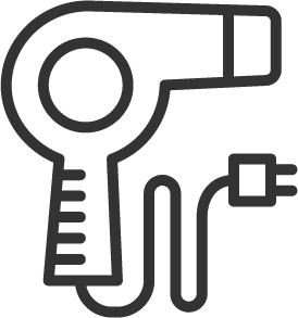 In-house hair and beauty salon icon