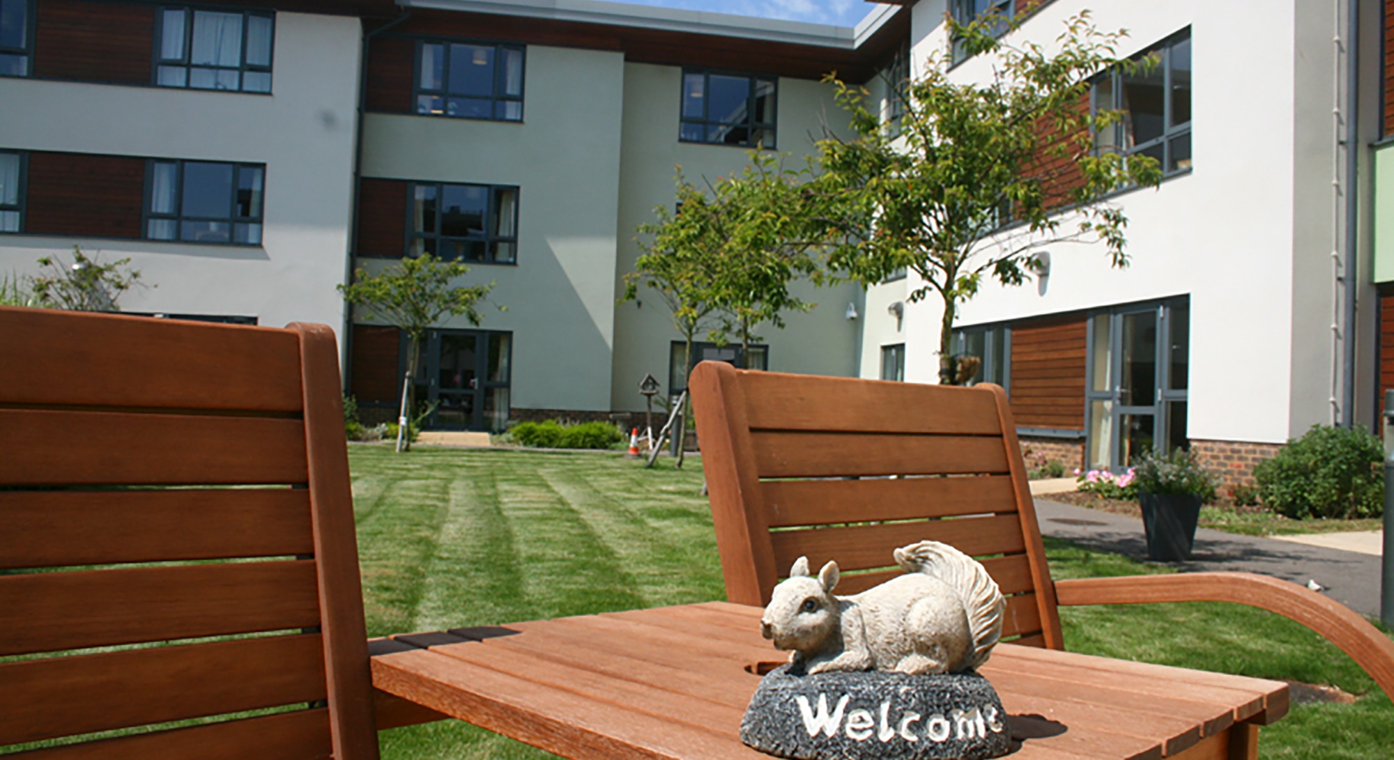 Garden at Hawkinge Care Home