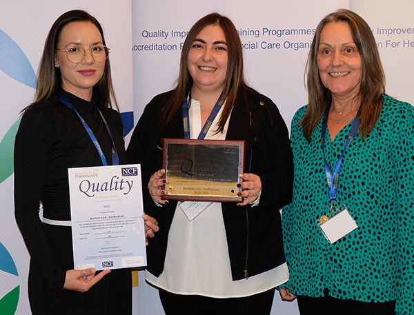 Hartford Care’s Boulters Lock Receives National Recognition for Outstanding End of Life Care in Maidenhead