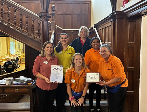 Hartford Care’s Woodlands House Achieves Prestigious National Gold Standards Framework Award for the Second Time