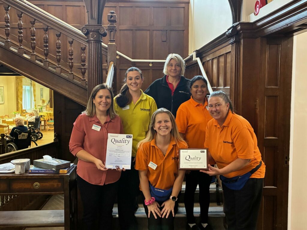 Hartford Care’s Woodlands House Achieves Prestigious National Gold Standards Framework Award for the Second Time