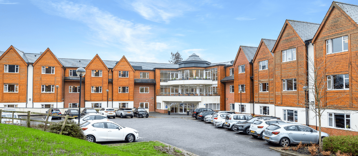 Outside of Hawkhurst House Care Home in Hawkhurst,Cranbrook