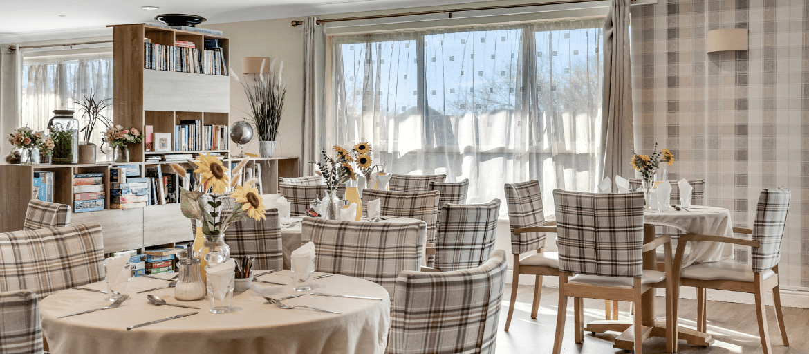 Hawkinge House Care Home Spacious Second Dining Room