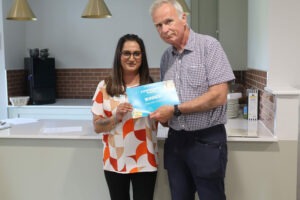 Hartford Care’s community grant funds local volunteer recruitment for Home Start Hampshire