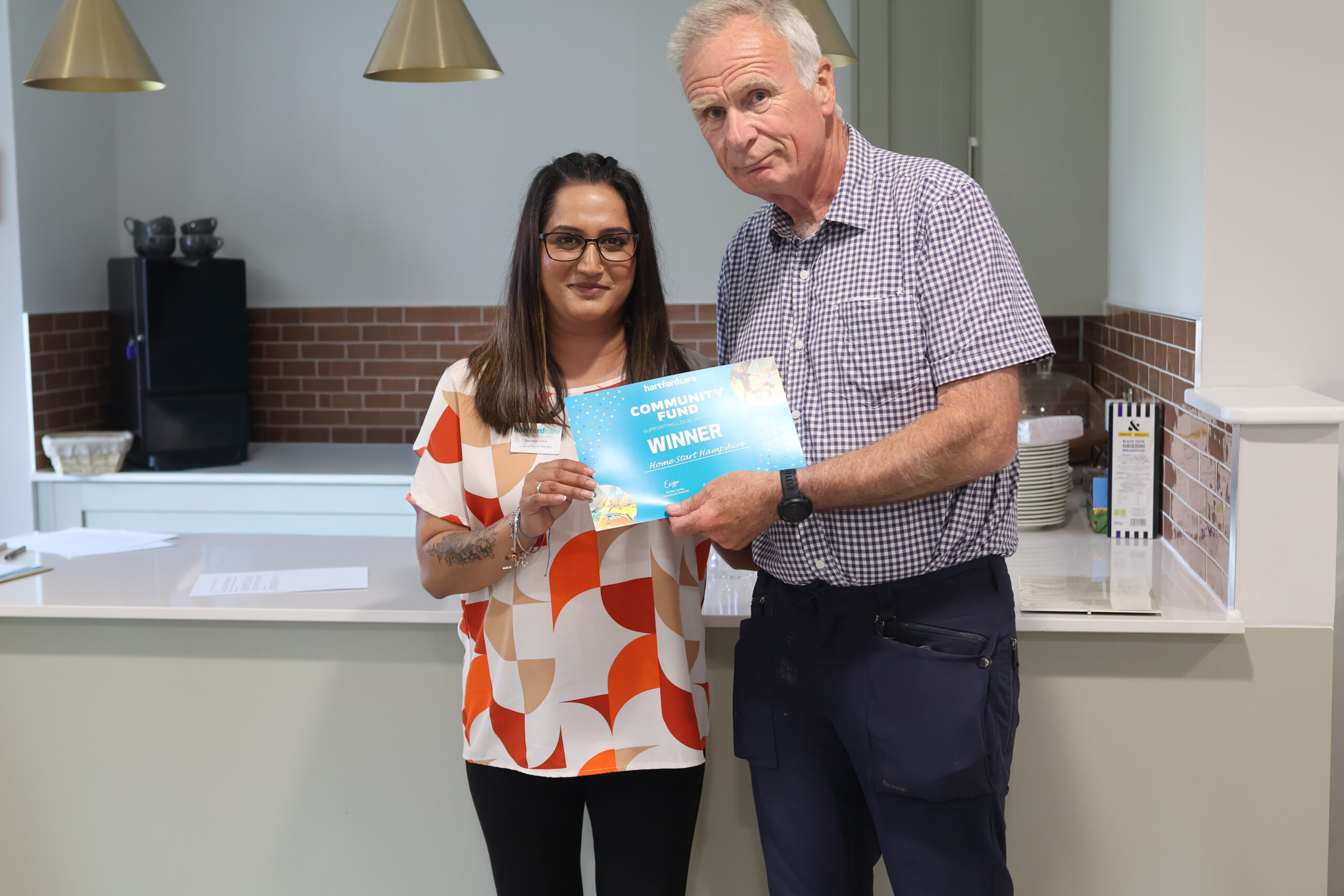 Hartford Care’s community grant funds local volunteer recruitment for Home Start Hampshire