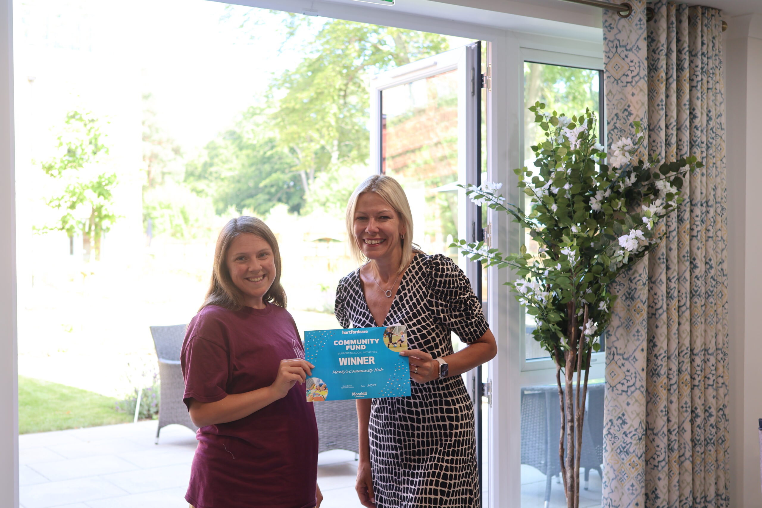 Hartford Care’s community grant funds local projects for Monty’s Community Hub in Southampton