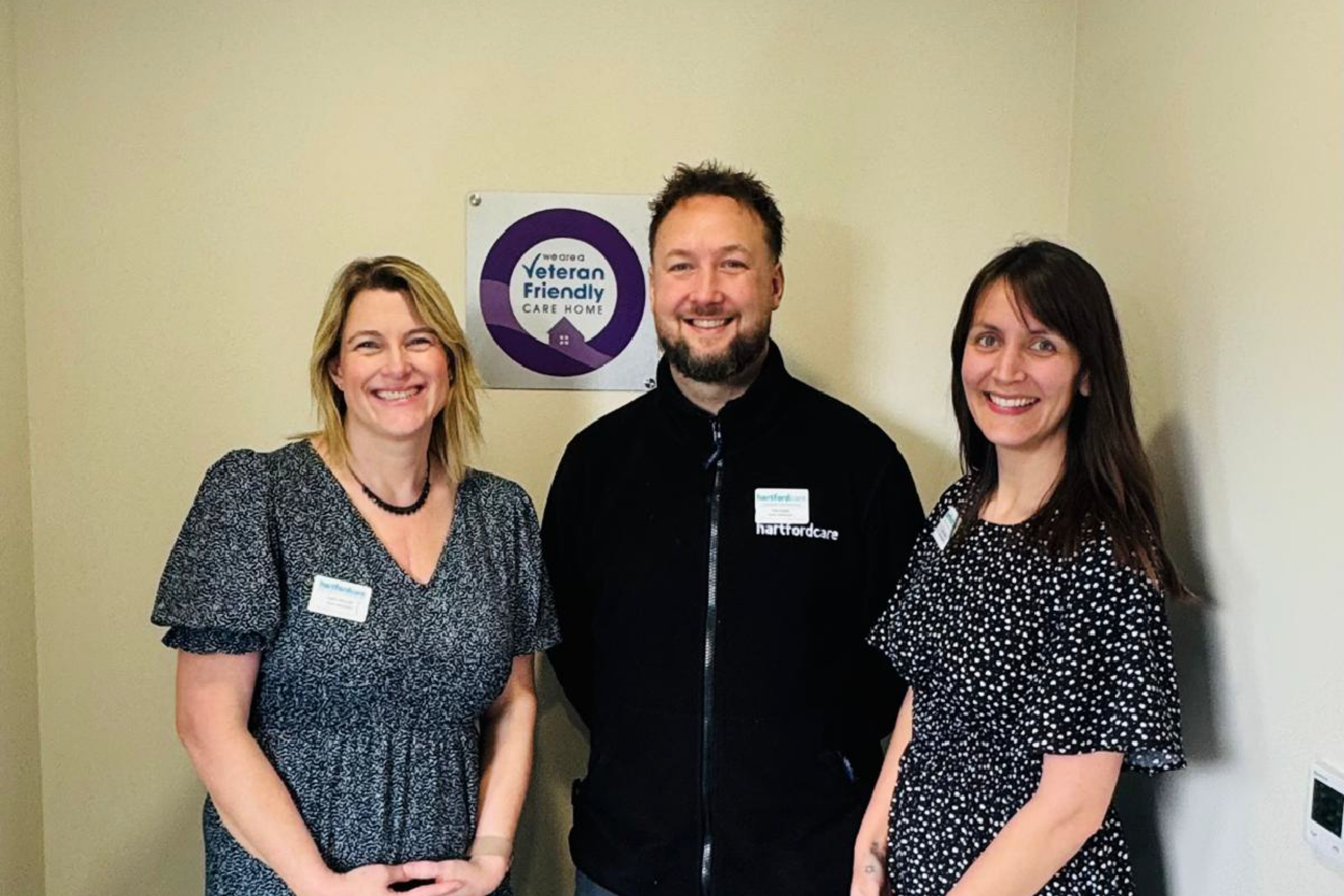 Cotswolds Rise care home in Swindon achieves Veteran Friendly Framework status picture